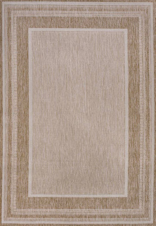 Woollen Classic Casual Border Stripe Indoor/Outdoor Area Rug