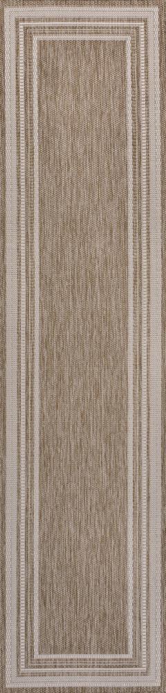 Barclay Traditional Casual Pinstripe Border Indoor/Outdoor Area Rug