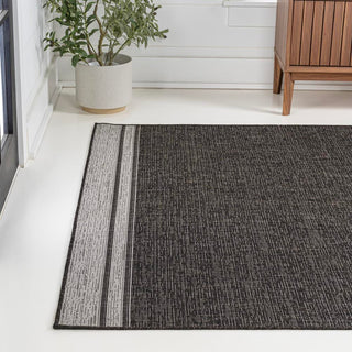 Zuri Modern Minimalist Mingled Indoor/Outdoor Area Rug