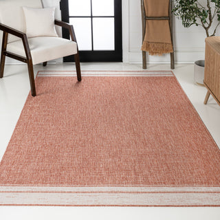 Zuri Modern Minimalist Mingled Indoor/Outdoor Area Rug