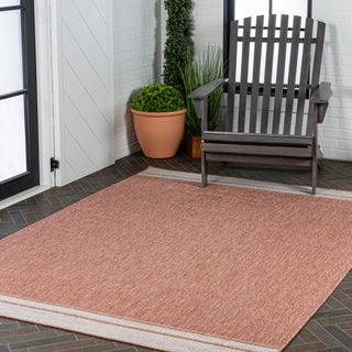 Zuri Modern Minimalist Mingled Indoor/Outdoor Area Rug