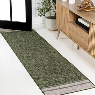 Zuri Modern Minimalist Mingled Indoor/Outdoor Area Rug