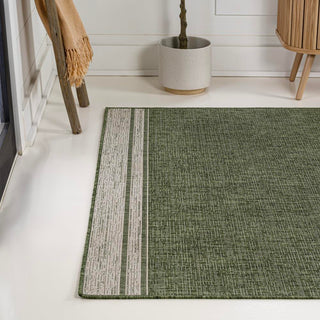 Zuri Modern Minimalist Mingled Indoor/Outdoor Area Rug