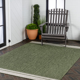 Zuri Modern Minimalist Mingled Indoor/Outdoor Area Rug