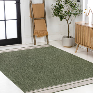 Zuri Modern Minimalist Mingled Indoor/Outdoor Area Rug