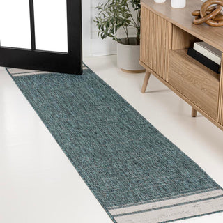 Zuri Modern Minimalist Mingled Indoor/Outdoor Area Rug