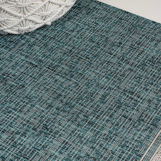 Zuri Modern Minimalist Mingled Indoor/Outdoor Area Rug