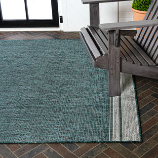 Zuri Modern Minimalist Mingled Indoor/Outdoor Area Rug