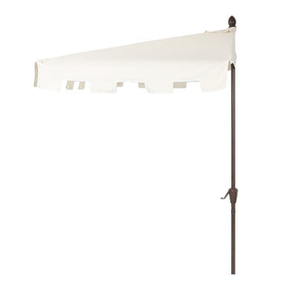 Ditto 9 ft. Classic MidCentury Rectangular Half Market Patio Umbrella