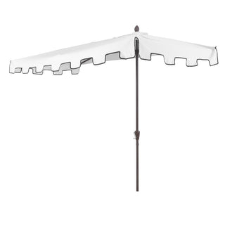 Ditto 9 ft. Classic MidCentury Rectangular Half Market Patio Umbrella