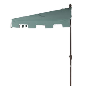 Ditto 9 ft. Classic MidCentury Rectangular Half Market Patio Umbrella