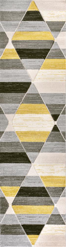 Unique Retro Diamonds Geometric Area Rug