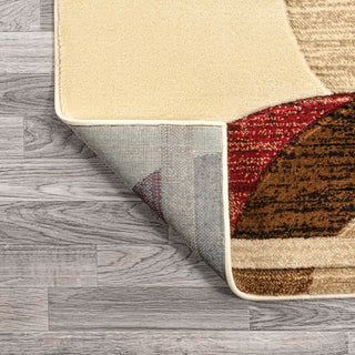 Saral Retro Abstract Arches Area Rug