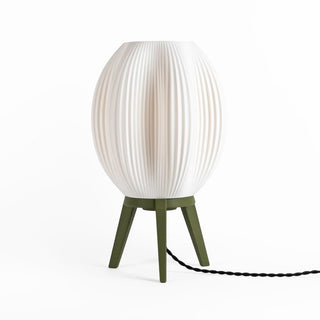 The Wavy Modern Contemporary Plant-Based PLA 3D Printed Dimmable LED Table Lamp