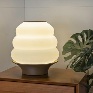 Mushroom Pot Minimalist Classic Plant-Based PLA 3D Printed Dimmable LED Table Lamp