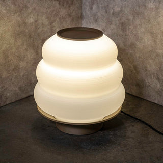 Mushroom Pot Minimalist Classic Plant-Based PLA 3D Printed Dimmable LED Table Lamp