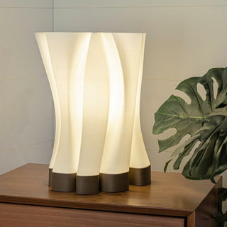 Rhea Modern Bohemian Plant-Based PLA 3D Printed Dimmable LED Table Lamp