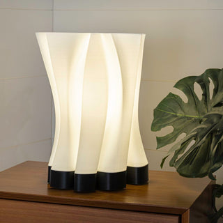 Rhea Modern Bohemian Plant-Based PLA 3D Printed Dimmable LED Table Lamp