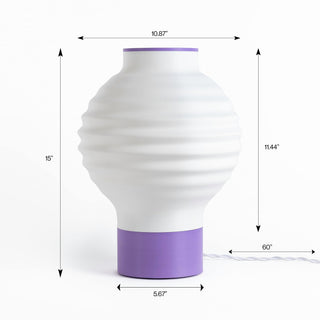 Philips Lantern Vintage Traditional Plant-Based PLA 3D Printed Dimmable LED Table Lamp