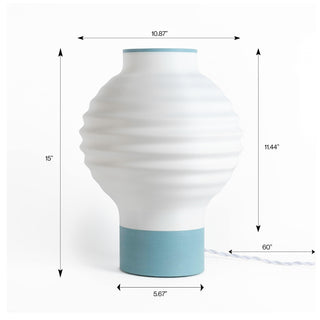 Philips Lantern Vintage Traditional Plant-Based PLA 3D Printed Dimmable LED Table Lamp