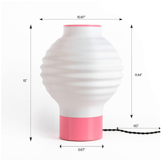 Philips Lantern Vintage Traditional Plant-Based PLA 3D Printed Dimmable LED Table Lamp