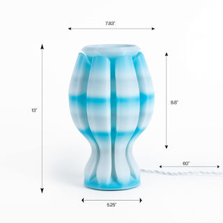 Ehobroc Tropical Coastal Plant-Based PLA 3D Printed Dimmable LED Table Lamp