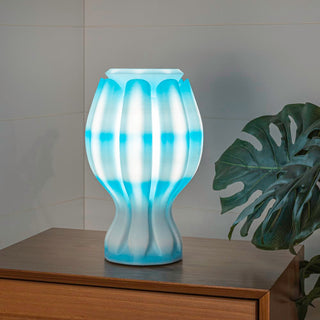 Ehobroc Tropical Coastal Plant-Based PLA 3D Printed Dimmable LED Table Lamp