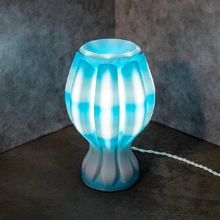 Ehobroc Tropical Coastal Plant-Based PLA 3D Printed Dimmable LED Table Lamp