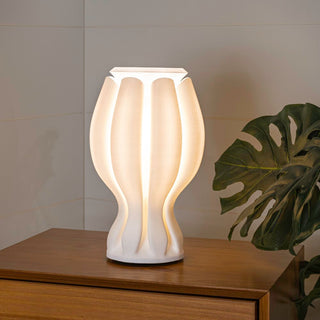 Ehobroc Tropical Coastal Plant-Based PLA 3D Printed Dimmable LED Table Lamp