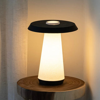 Nordic 12.25" Mid-Century Minimalist Plant-Based PLA 3D Printed Dimmable LED Table Lamp