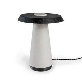 Nordic 12.25" Mid-Century Minimalist Plant-Based PLA 3D Printed Dimmable LED Table Lamp