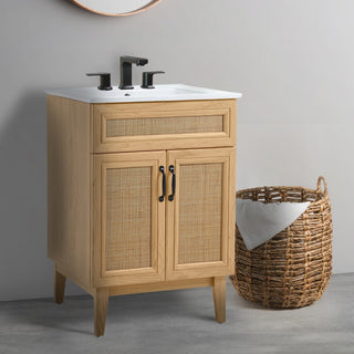 Redbay Modern 2-Shelf Bath Vanity Cabinet (Sink Basin not Included)