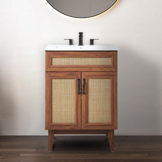 Redbay Modern 2-Shelf Bath Vanity Cabinet (Sink Basin not Included)