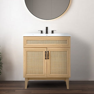 Redbay Modern 2-Shelf Bath Vanity Cabinet (Sink Basin not Included)