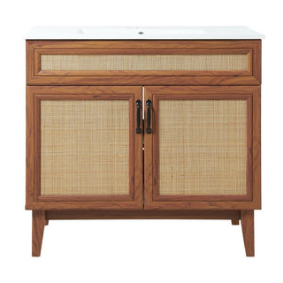 Redbay Modern 2-Shelf Bath Vanity Cabinet (Sink Basin not Included)