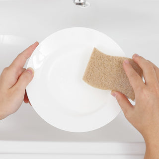 Sova Plant Based Non-Scratch Sisal Hemp/Cellulose Scrubbing Dish Sponge