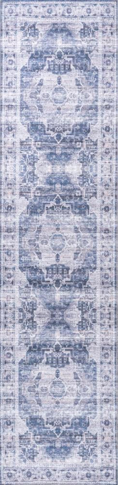 Tomlin ornate Medallion Washable Area Rug