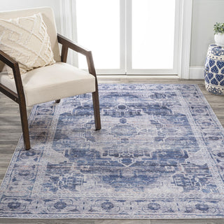 Tomlin ornate Medallion Washable Area Rug