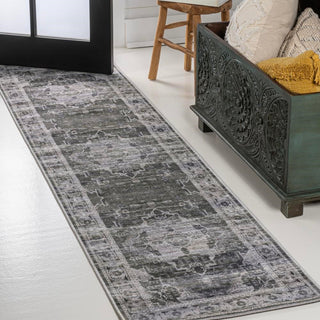 Tomlin ornate Medallion Washable Area Rug