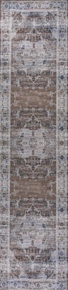 Tomlin ornate Medallion Washable Area Rug