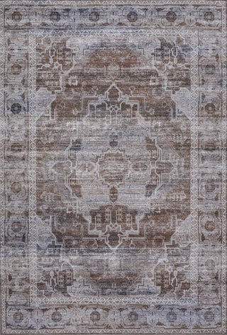 Tomlin ornate Medallion Washable Area Rug