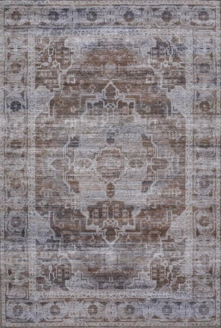 Tomlin ornate Medallion Washable Area Rug