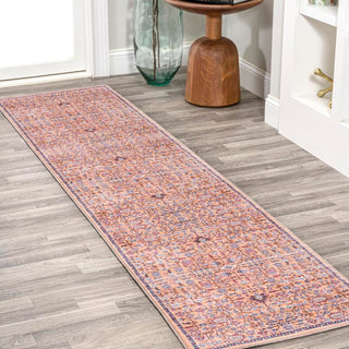 Light all-over Persian Washable Area Rug