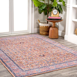 Light all-over Persian Washable Area Rug