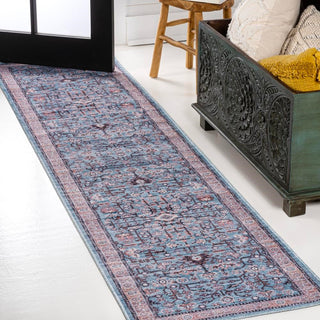 Light all-over Persian Washable Area Rug