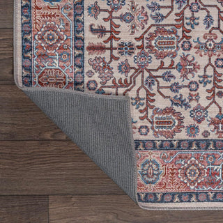 Light all-over Persian Washable Area Rug