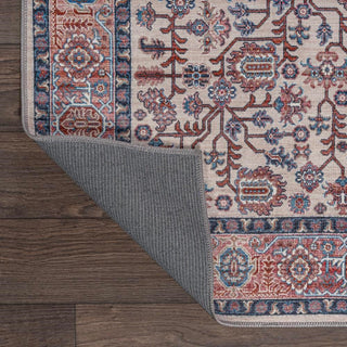 Light all-over Persian Washable Area Rug