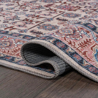 Light all-over Persian Washable Area Rug