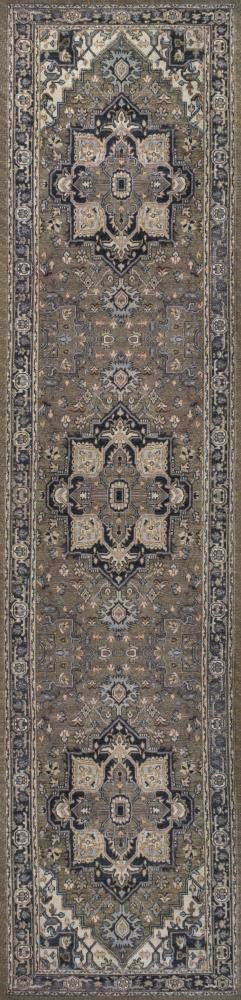 Garza ornate Large Medallion Washable Area Rug