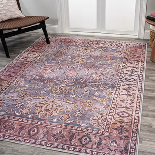 Story ornate Persian All-over Washable Area Rug